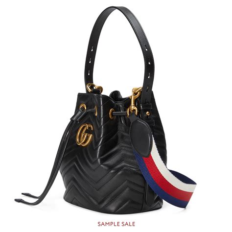 gucci gg marmont quilted leather bucket bag|gg marmont large shoulder bag.